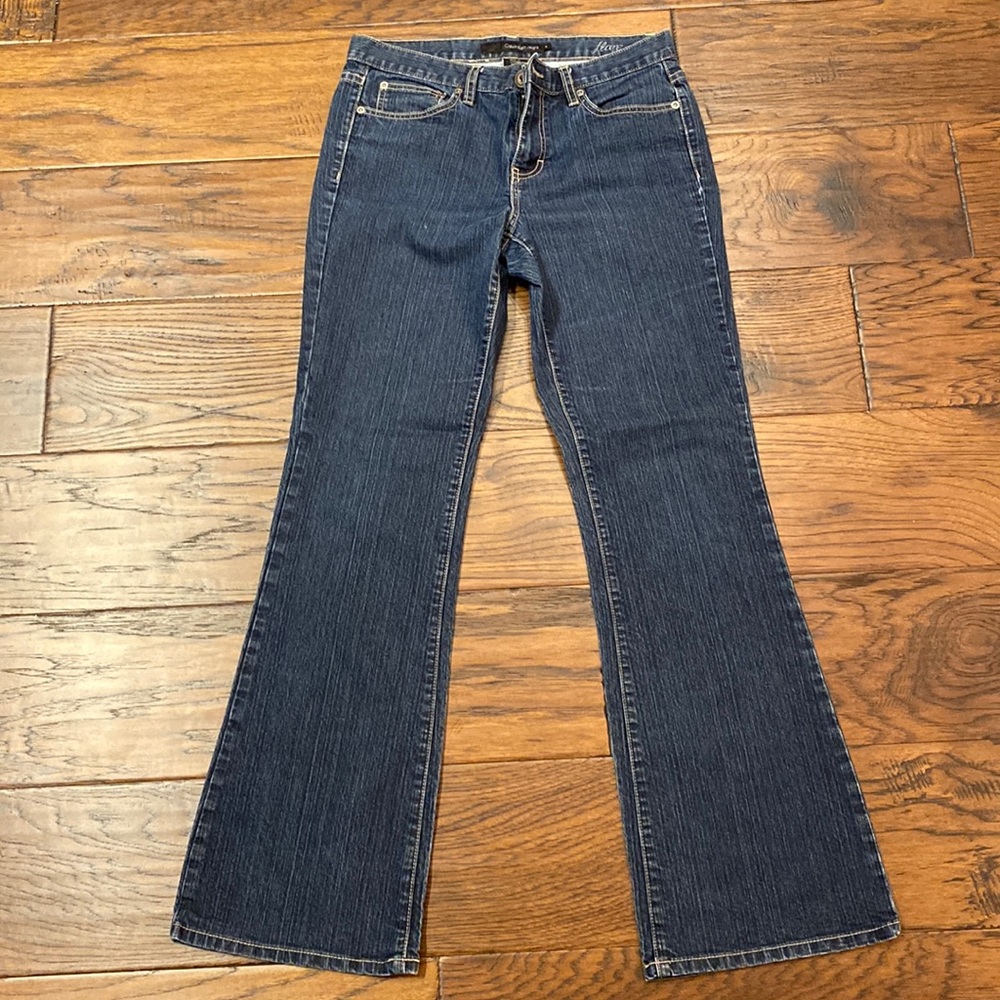 Calvin Klein womens flare jeans, size 8